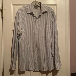 Lacoste mens 44 (xl) mens long sleeve business shirt